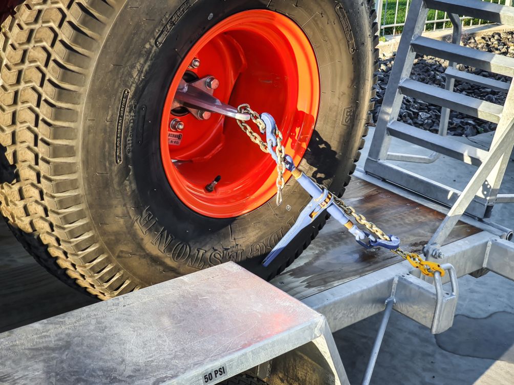 Tractor Tie-down System - Neilo Equipment